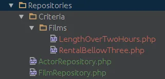 Criteria Structure