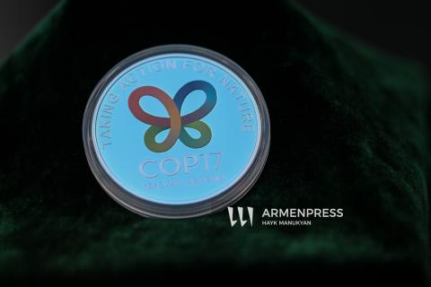 Armenia issues silver commemorative coin to mark hosting COP17