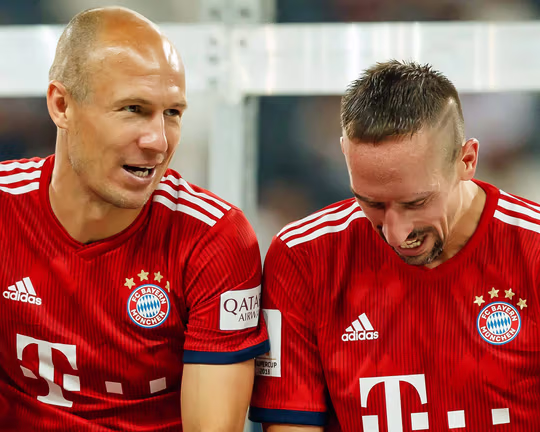 Two of the Bundesliga's greatest ever players, bowing out at the same time and on the same stage.
