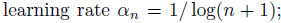 The first mistake is about the learning rate