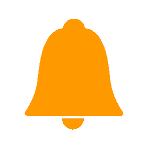 Animated ringing bell icon