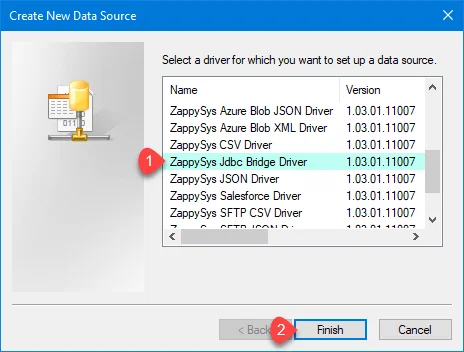 ZappySys ODBC Driver - Create JDBC Bridge Driver ZappySys ODBC Driver - Create JDBC Bridge Driver