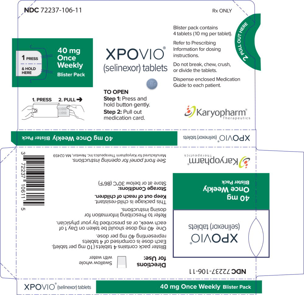 Principal Display Panel – 40 mg (Once Weekly) Blister Sleeve Label
