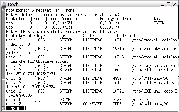KANOTIX netstat