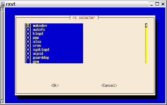 KANOTIX rcconf