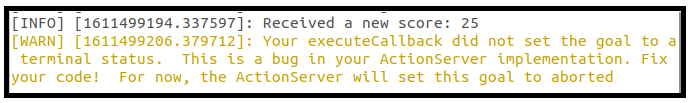 Testing error