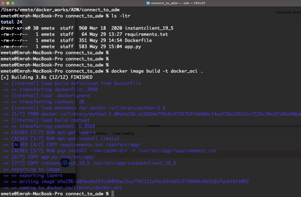 Building Docker Image