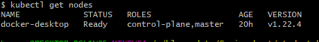 Kubectl get nodes