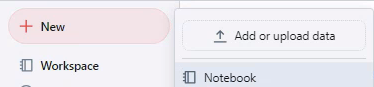 Create a notebook in the Databricks workspace