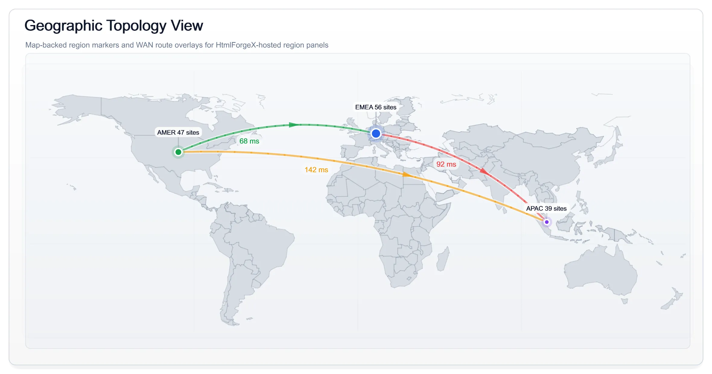 Visual Geographic Region Map, generated by ChartForgeX