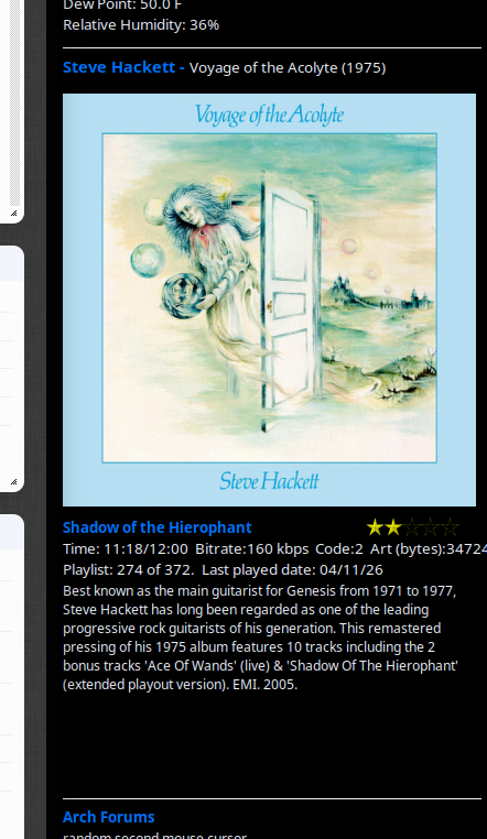 MusicLib tag screenshot