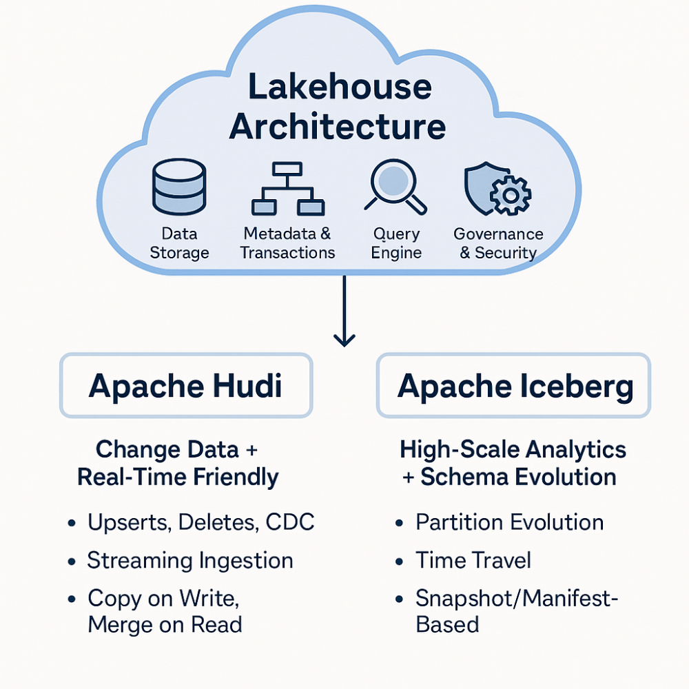 Apache Hudi vs Apache Iceberg for Streaming Ingestion