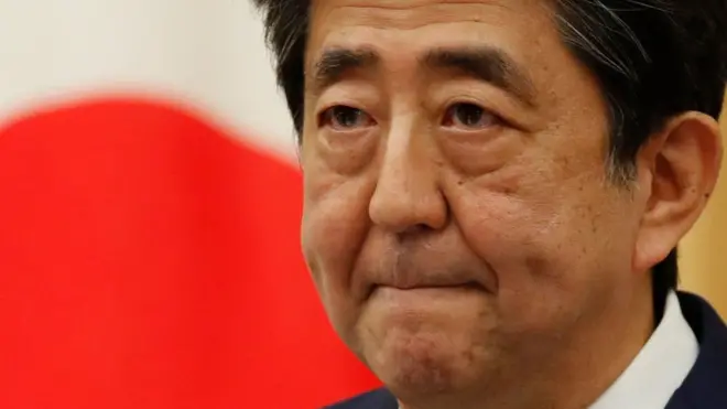 Former Prime Minister of Japan Shinzo Abe.