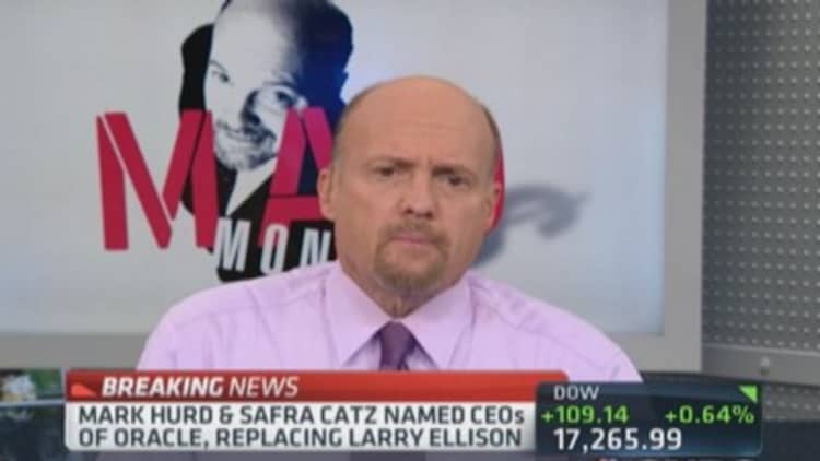 Cramer: Hurd's been running Oracle
