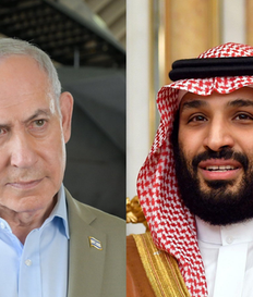 Israeli Prime Minister Benjamin Netanyahu and Saudi Crown Prince Mohammed bin Salman. Credit: Maayan Toaf/GPO Israeli Prime Minister Benjamin Netanyahu and Saudi Crown Prince Mohammed bin Salman.