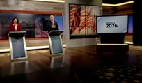 Democratic incumbent Governor Kathy Hochul and Republican challenger Bruce Blakeman face off in the only scheduled debate ahead of the November New York gubernatorial election, at the Spectrum News NY1 studios, in New York, US, Ocotober 13, 2026. Credit: Anna Connors/Pool via REUTERS Democratic incumbent Governor Kathy Hochul and Republican challenger Bruce Blakeman face off in the only scheduled debate ahead of the November New York gubernatorial election, at the Spectrum News NY1 studios, in New York, US, Ocotober 13, 2026.
