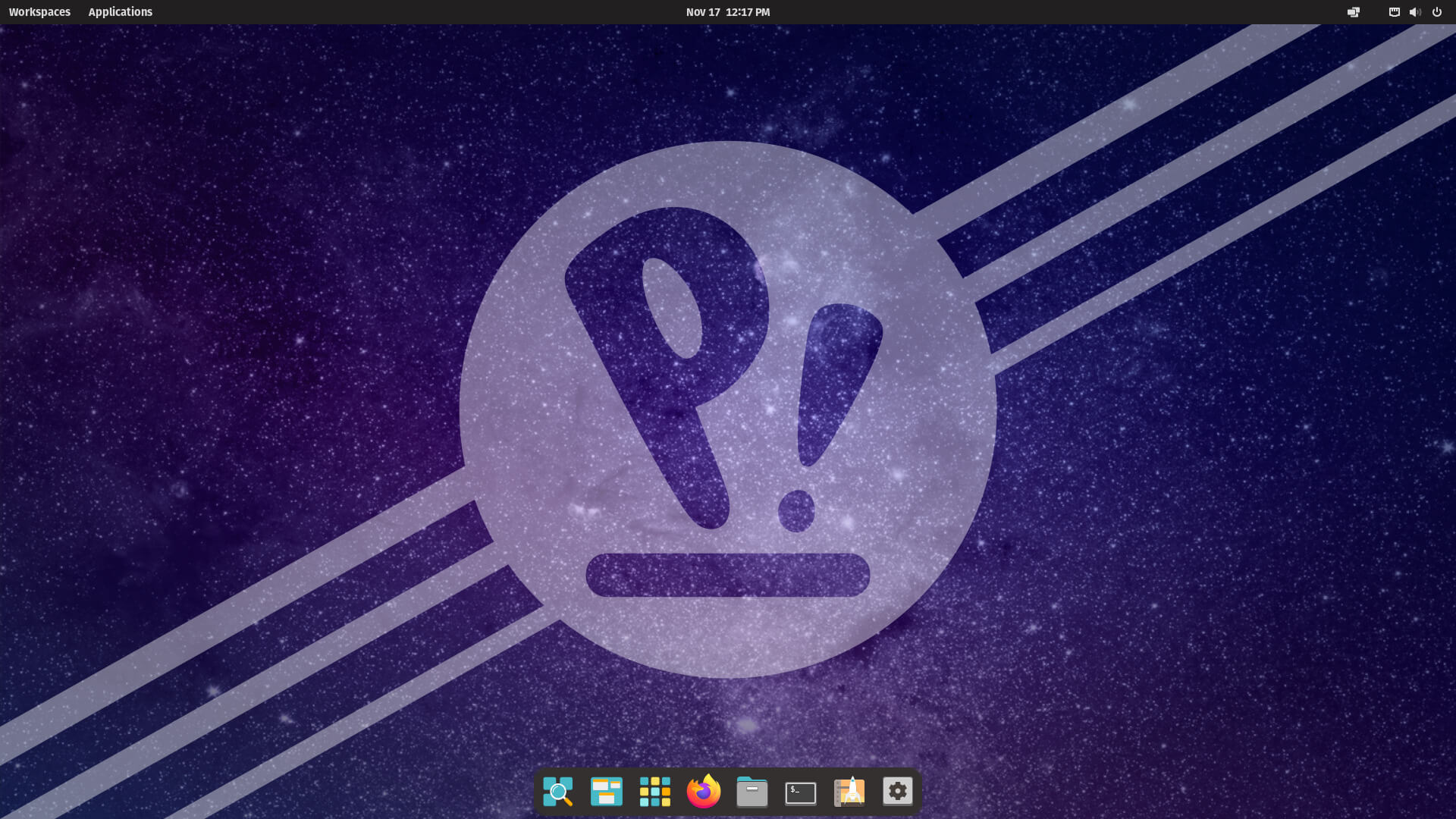 a screenshot of pop!_os