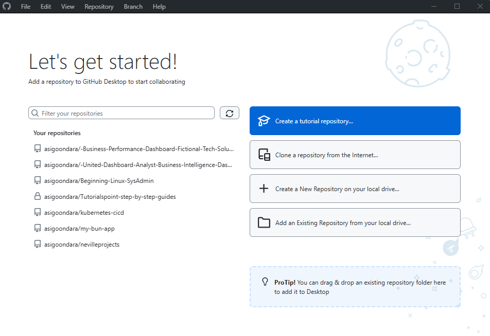 GitHub desktop