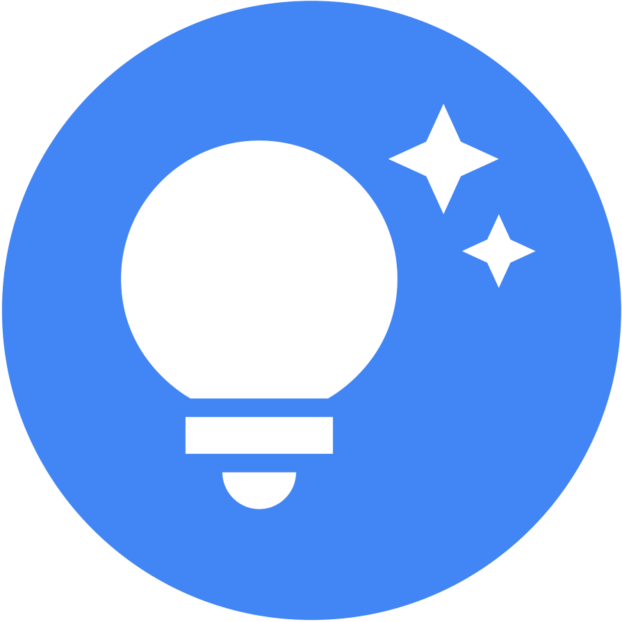 Lightbulb with stars