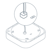 detach power connector