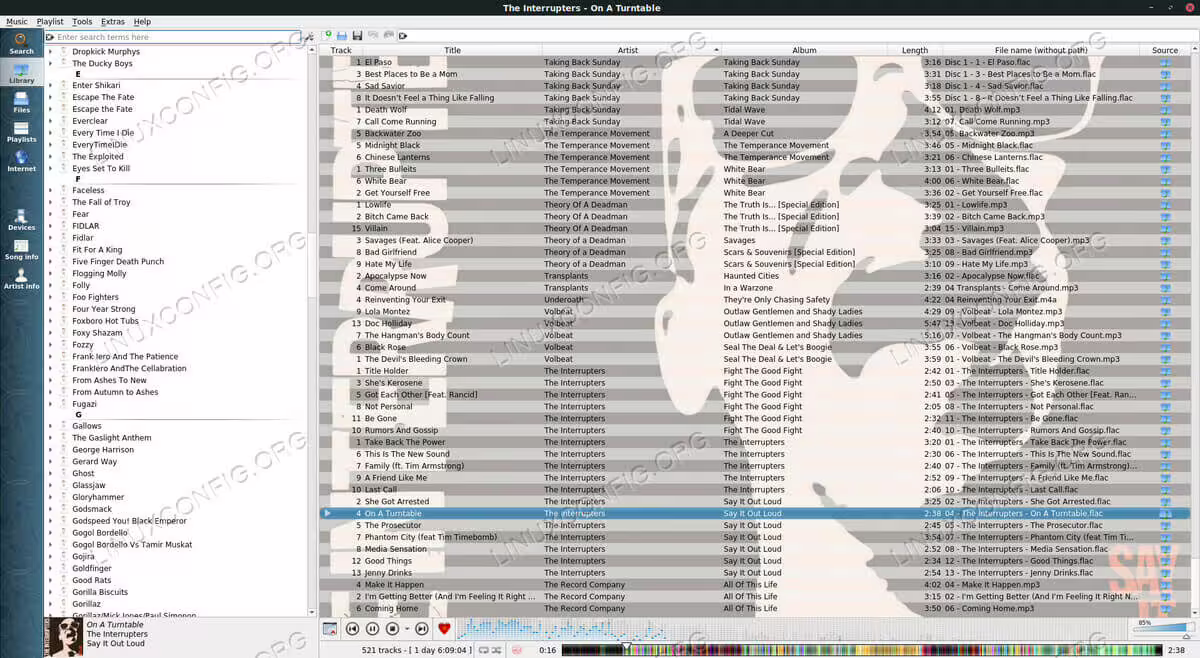 Clementine Music Player