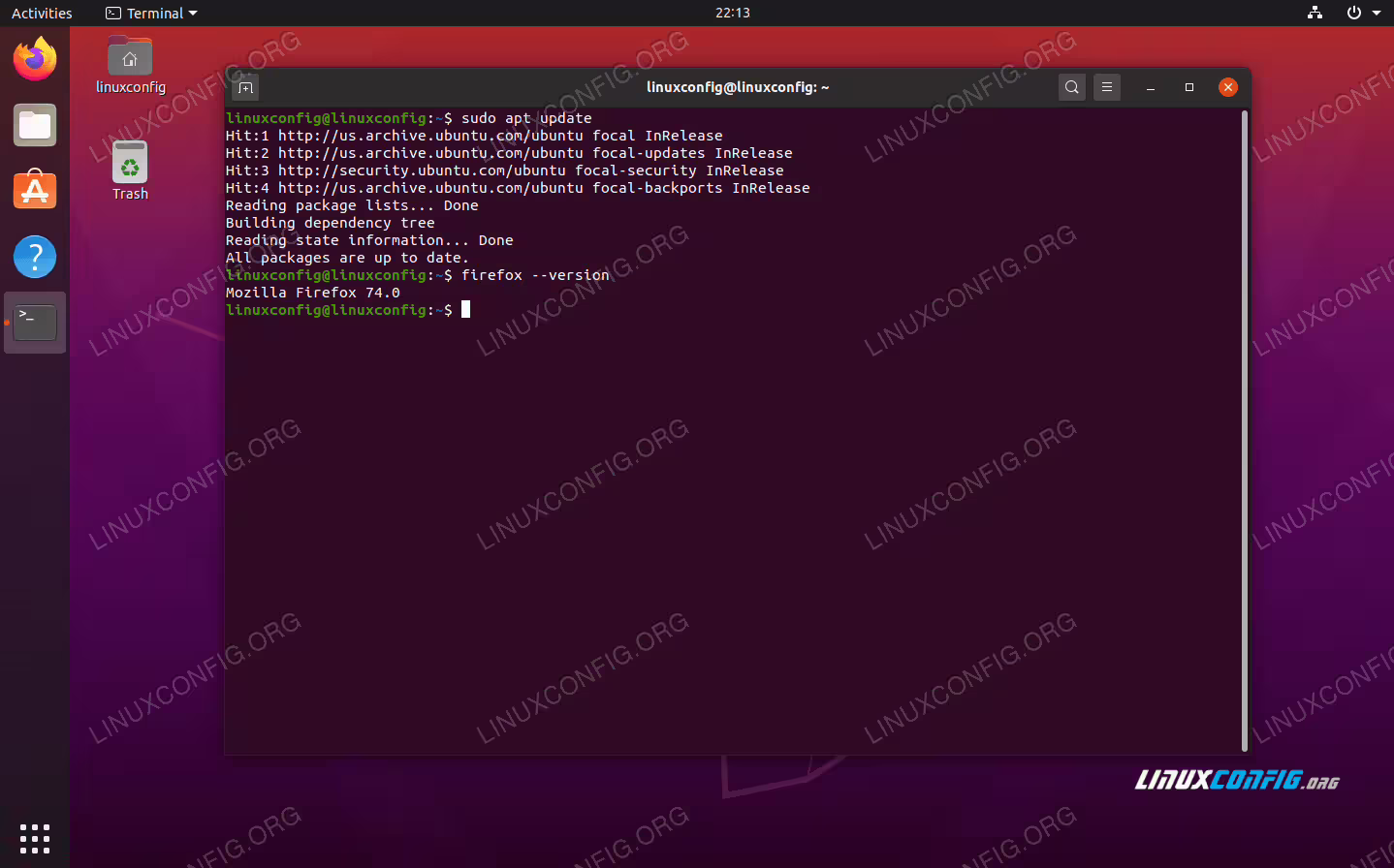 Check if Firefox is installed and what version it is