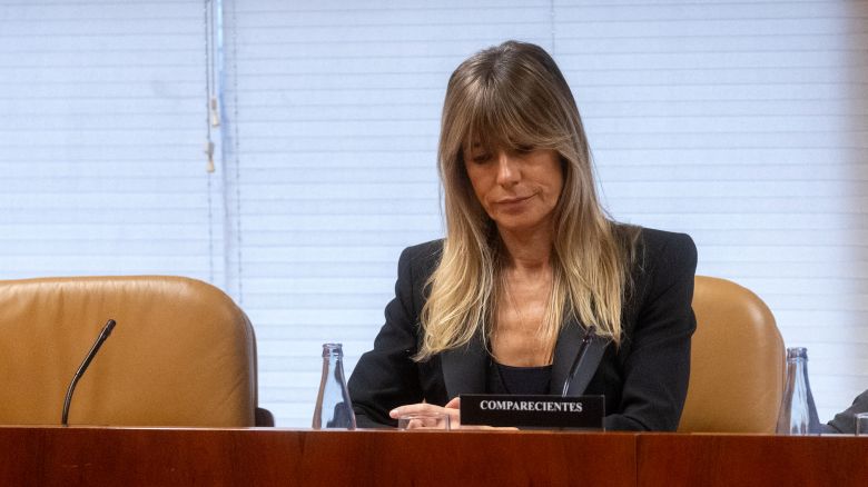 Begoña Gómez attends a hearing of the Commission of Inquiry on professorships and postgraduate programs of the Complutense University of Madrid on 13 November, 2024 in Madrid, Spain.