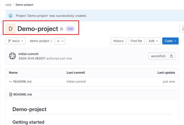 Configure project details