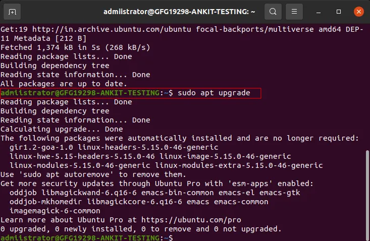 sudo-upgrade