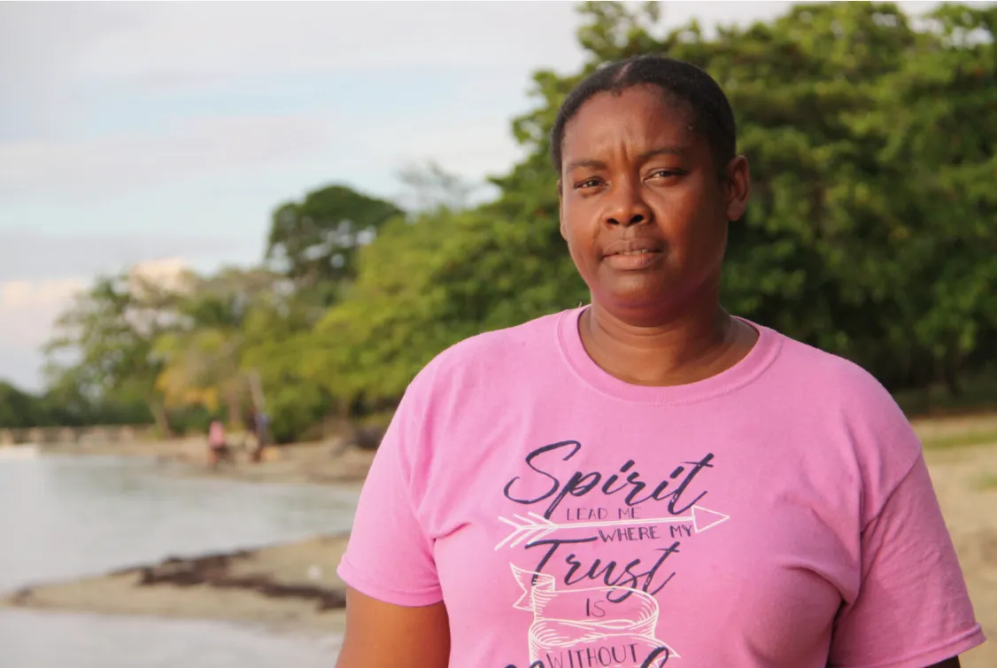 Clothing TShirt Person and Beach