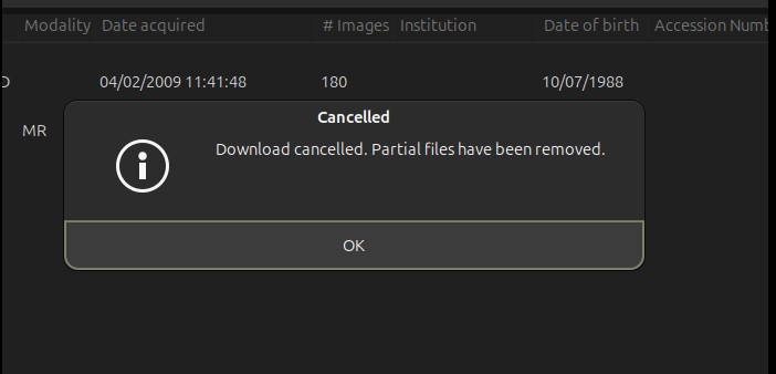 Current Progress Dialog
