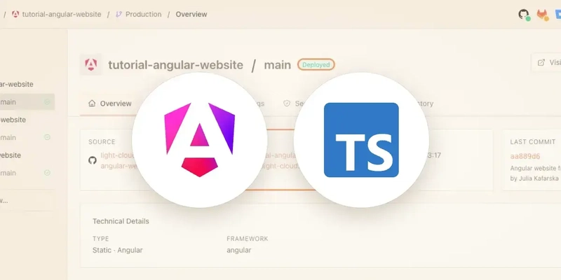 How to Deploy an Angular App on Light Cloud, Deep Links Included