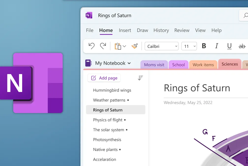 Microsoft’s new OneNote app for Windows