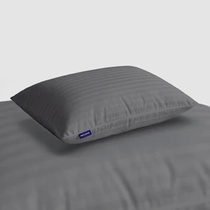 WELLGIVER Microfibre Sleeping Pillow Pack of 1 Stripes Ultra Soft Bed Pillow for Sleeping, 41x61 cm, Soft & Fluffy, with Inner Cover