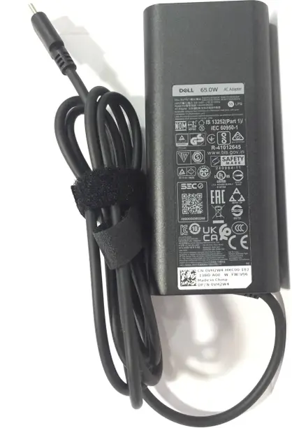 DELL 20V-4.5A 65W C - TYPE Laptop Adapter Charger for XPS 15 9510 , 17 9700, 17 9710 65 W Adapter