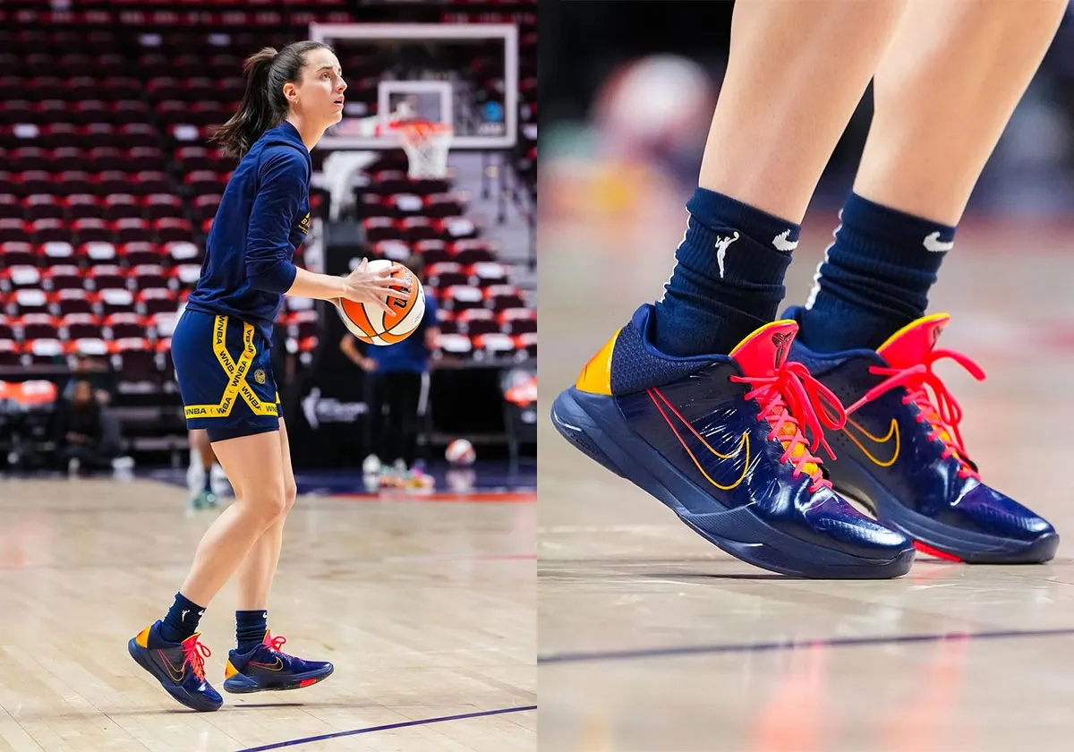 Nike Kobe 5 Protro Caitlin Clark Indiana Fever Im3207 400 6
