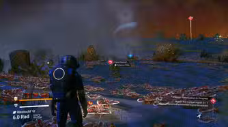Screenshot of No Ma's Sky running on the M4 Mac Mini