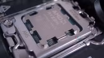 An image of an AMD Ryzen 7 9800X3D processor.