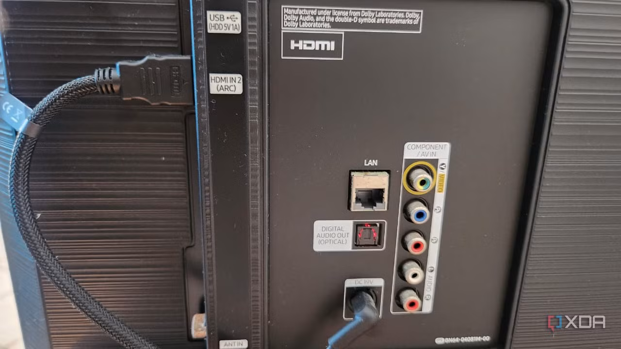 Samsung TV Ports
