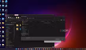 shows select user folder option in File Explorer