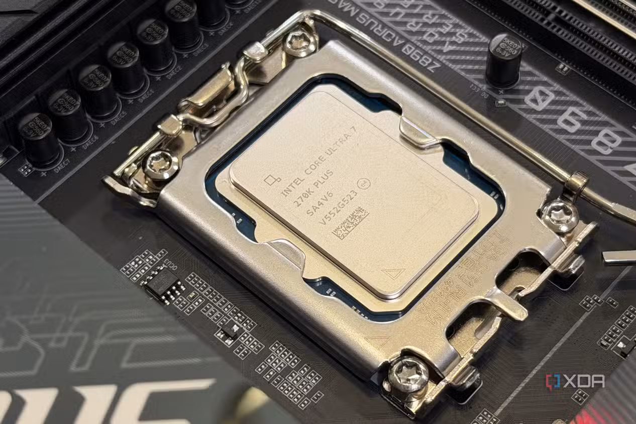 An image of an Intel Core Ultra 270K Plus.