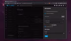 Editing a network interface on TrueNAS