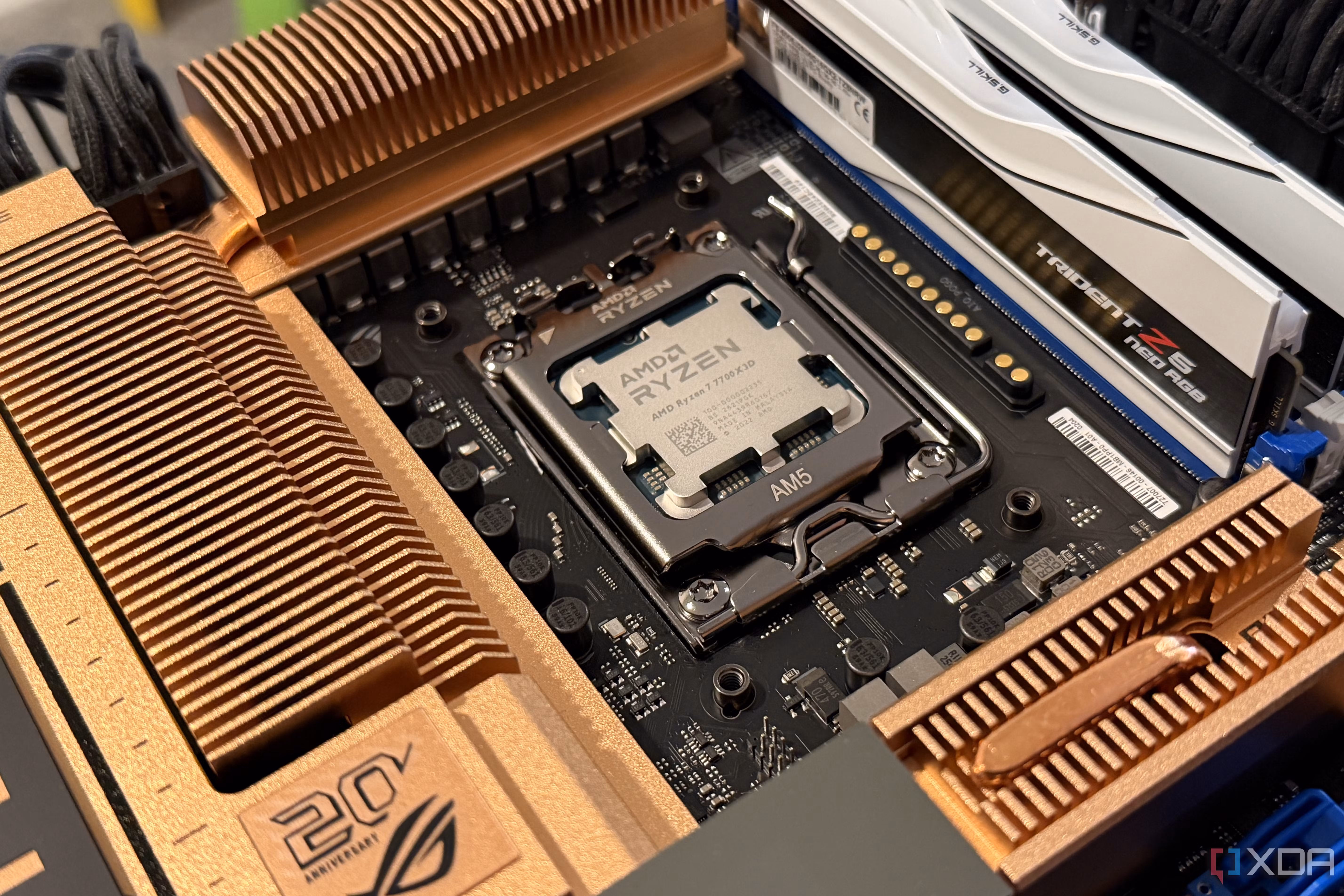 ryzen 7 7700x3d in crosshair 2006