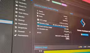 Home Assistant running on Proxmox