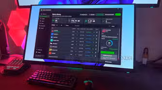 Game Compressor running on a Windows PC