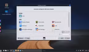 screenshot of mx linux fluxbox settings