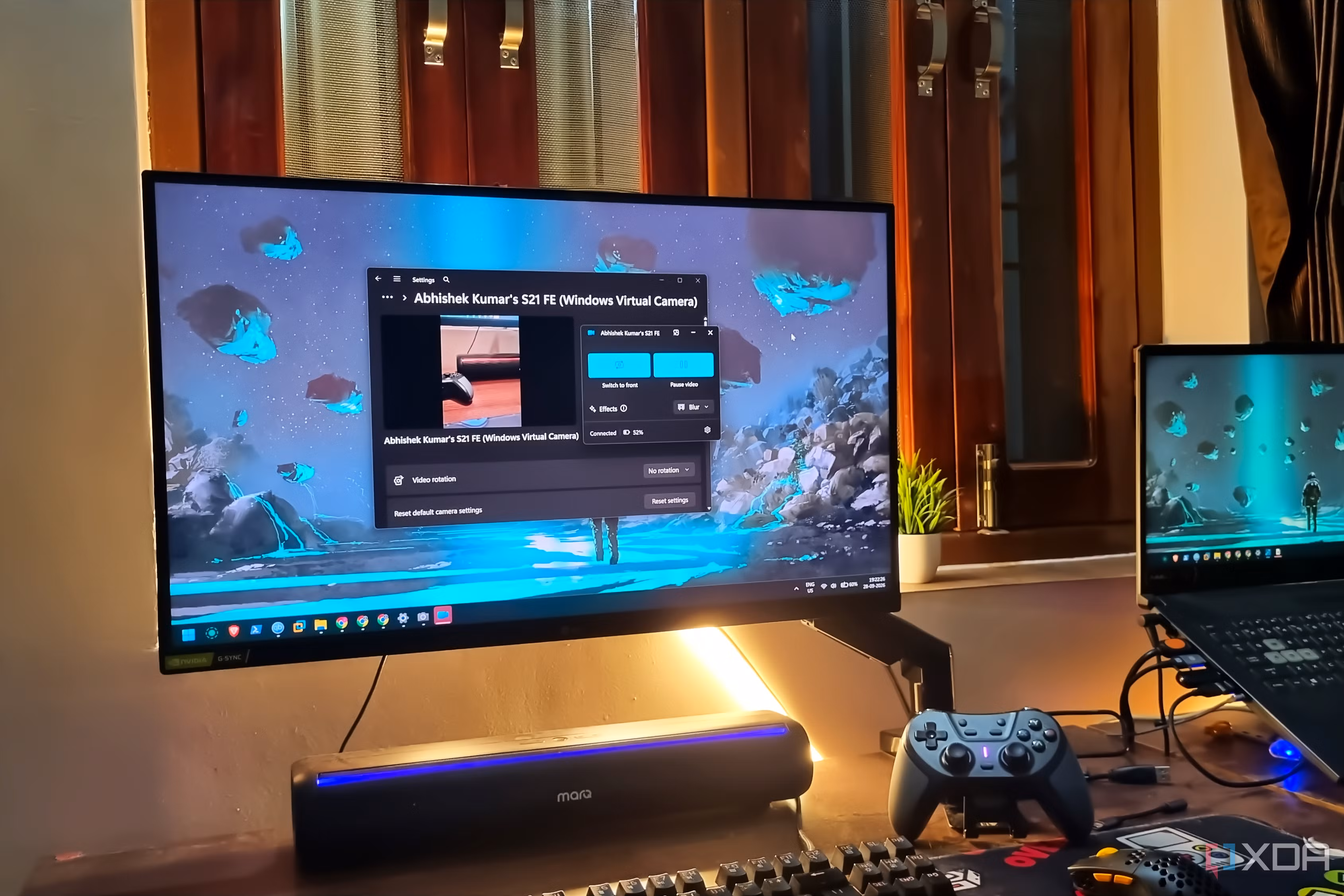 photo of windows 11 use phone as webcam