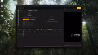 CutWire Drift blank workspace with media import