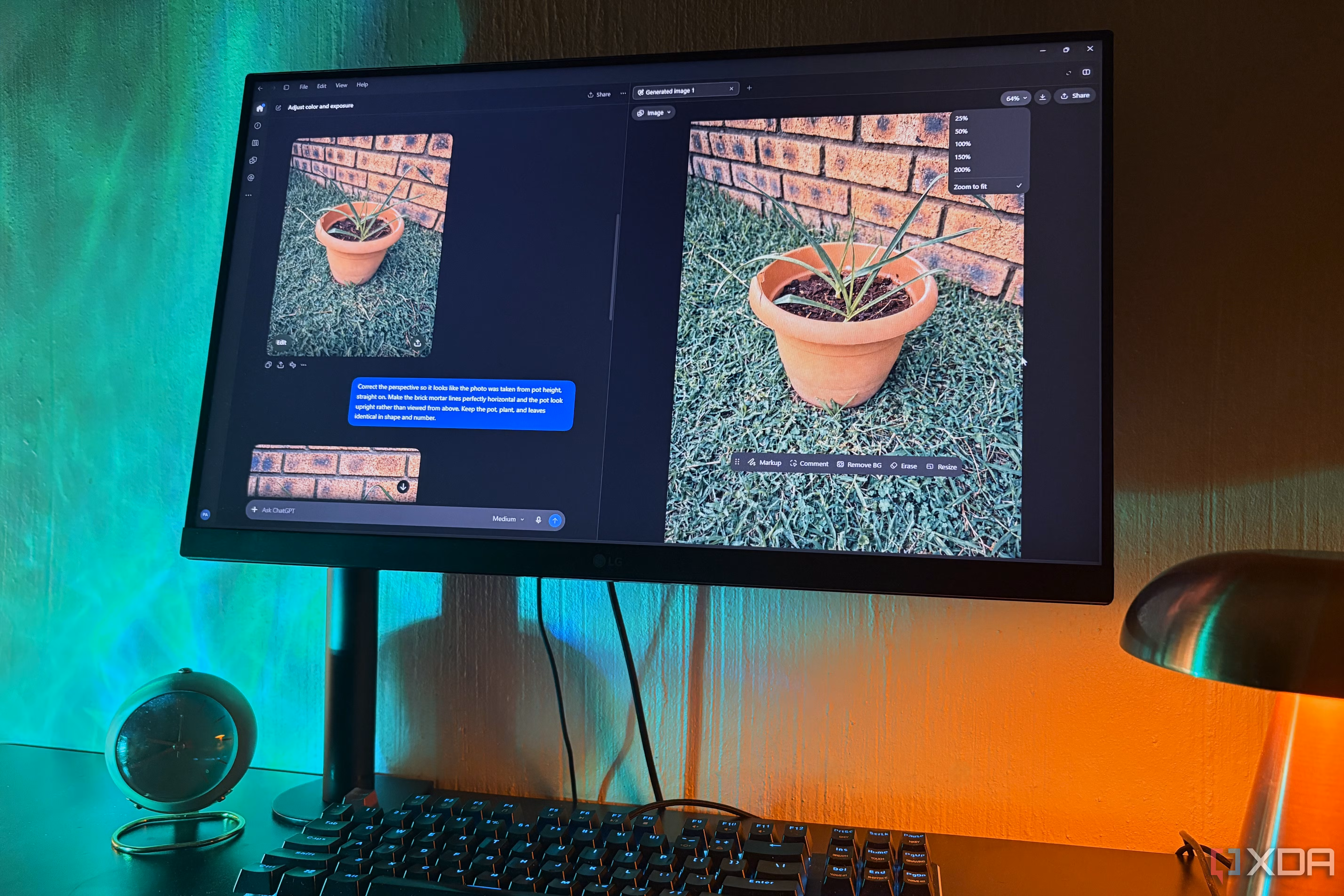 gpt image in chatgpt on desktop pc