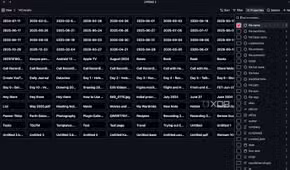 databases in Obsidian